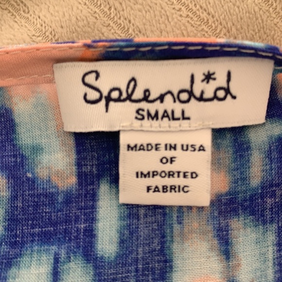 Splendid Multi Color Top Size Small - Picture 3 of 3